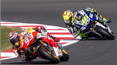 Marquez vs Rossi